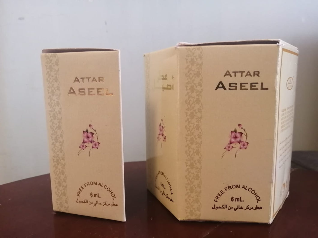 AL RUBAB Perfume oil Attar Aseel 6ml